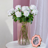Gracie White Artificial Flower Bouquet [MUSHGRABW26A]