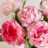 Annabelle Mixed Pink Artificial Flower Bouquet [MUSHANNBW26A]