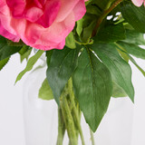 Annabelle Mixed Pink Artificial Flower Bouquet [MUSHANNBW26A]