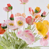Multi Colour Wild Poppy Artificial Flower Bouquet [MUSHWILBS26A]