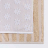 Daisy Natural Tea Towel Set of 2 [MUSLDATTSS23G]