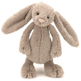 Bashful Beige Bunny Little Plush Toy [JELLBASBES26]