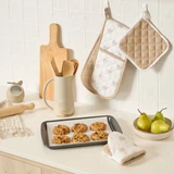 Tahiti Natural Mini Oven Glove Set of 2 [HABLTAHMG226B]