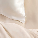 White Mulberry Silk Plain Pillowcase [MUSBSILKPCAS26A]