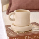 Mallow Boxed Mug with Saucer [HABLMALMUS26]