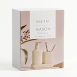 Mason Natural Bathroom Accessories [HABBMASON23E]
