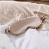 Sand Mulberry Silk Eye Mask in Sand by MUSE | One Size - Pillow Talk