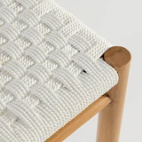 Camille Teak Woven Stool [MUSLCAMWS26]