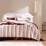 Salma Stripe Reversible Comforter Set [ESSBSALMAC26]