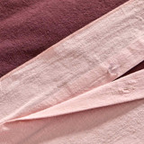Solace Chocolate Contrast Quilt Cover Set [HABBSOLQCS26B]