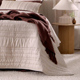 Bobbi Sand Bamboo Cotton Coverlet Set [HABBBOBICV26A]