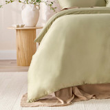 Bamboo Cotton Soft Fern Quilt Cover Set [HABBBAMBOOQC26D]