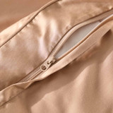 Bamboo Cotton Light Taupe Quilt Cover Set [HABBBAMBOOQC26B]