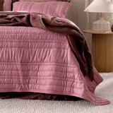 Bobbi Vintage Rose Bamboo Cotton Coverlet Set [HABBBOBICV26B]