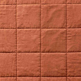 Washed Linen Caramel Coverlet Set [MUSBWLCS25B]