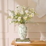 Gala Vase in WhiteGreen by MUSE | Pillow Talk