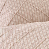 Maison Natural Check Quilt Cover Set [ESSBMAIQCS26B]
