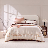 Haven Scallop Quilt Cover Set [HABBHAVENQC]