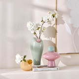 Polo Glass Vase in ButterYellow, SoftSage by MUSE | Small, Large - Pillow Talk