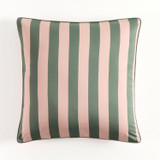 Remie Green Stripe Bamboo Cotton Euro Pillowcase [HABBREMIEEUA]