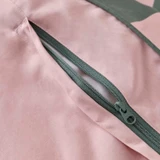 Remie Green Stripe Bamboo Cotton Quilt Cover Set [HABBREMIEQCA]
