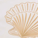 Shell Embroidered Cotton Placemat [HABLSHEPLS26]
