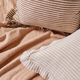 Casa Stripe Cushion with Flange [MUSLCASAS26]