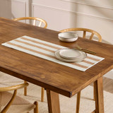Isle Stripe Beaded Table Runner [MUSLISLBTS26]