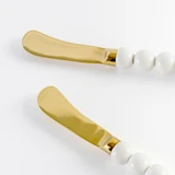 Beaded Pate Knife Set of 2 [MUSLBEAPKS26]