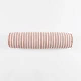 Alma Stripe Embroidered Bolster cushion [MUSLALMAS26]