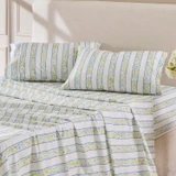 Capri Floral Stripe Sheet Set [HABBCAPRSS26]