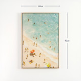 Tidal Escape Framed Canvas Wall Art [HABFTIDWS26]