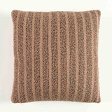 Ava Boucle Two Tone Stripe Cushion [MUSLAVABO26]