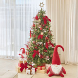 North Star White Beaded Christmas Tree Topper [CHRCNORTS25A]