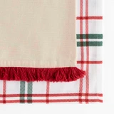 Script Embroidered Christmas Tea Towel Set of 2 [CHRLSCRTTS26]