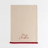 Script Embroidered Christmas Tea Towel Set of 2 [CHRLSCRTTS26]