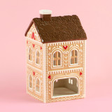 Sugar and Spice Brown/Red Gingerbread House [CHRCSUGGNS25A]