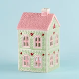 Sugar and Spice Pink/Green Gingerbread House [CHRCSUGGNS25B]