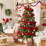 Carol Curl Glass Christmas Bauble 4pk [CHRHCARCBS26]
