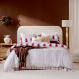 Vixen Reversible Stripe Christmas Quilt Cover Set [CHRISBVIXQCS]