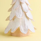 Wonderous Resin White Christmas Tree Statue [CHRCWONTS25W]