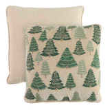 Christmas Festive Forest Embroidered Cushion [CHRLFESTI26]
