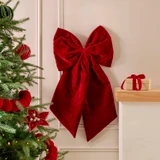Lucy Velvet Christmas Bow [CHRLLUCBOS26]