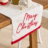 Script Embroidered Christmas Table Runner [CHRLSCRTRS26]