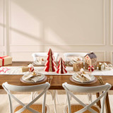 Script Embroidered Christmas Table Runner [CHRLSCRTRS26]