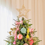 Glitzy LED Star Christmas Tree Topper [CHRHGLITS26]