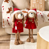 Merry Pup Boy Christmas Standing Decoration [CHRHMERPS26B]