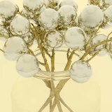 Christmas Bauble Champagne Berry Stem [CHRHBAUBSS26A]