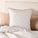 Audrey Spot Bamboo European Pillowcase [HABBETILS26]