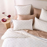 Audrey Spot Bamboo Quilt Cover Set [HABBQCTILS26]